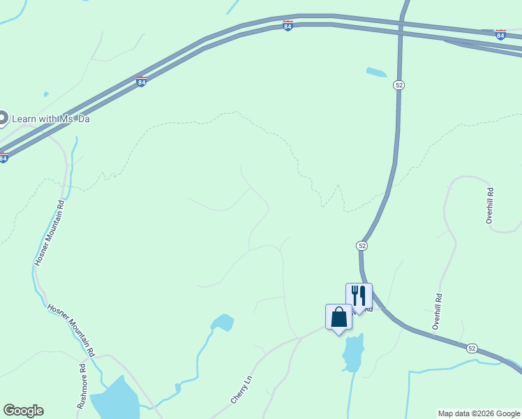 map of restaurants, bars, coffee shops, grocery stores, and more near 15 Kim Lane in Stormville