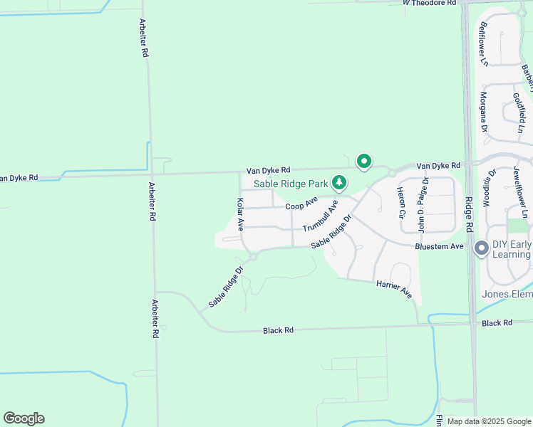 map of restaurants, bars, coffee shops, grocery stores, and more near 8404 Coop Avenue in Joliet