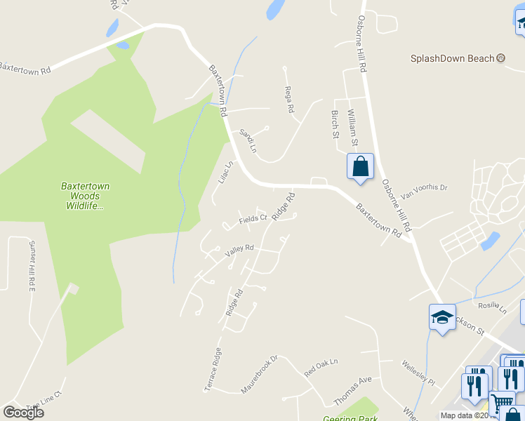 map of restaurants, bars, coffee shops, grocery stores, and more near 1 Locust Court in Fishkill