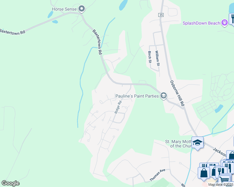 map of restaurants, bars, coffee shops, grocery stores, and more near 3 Locust Court in Fishkill