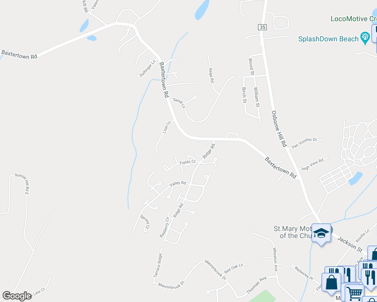 map of restaurants, bars, coffee shops, grocery stores, and more near 3 Locust Court in Fishkill
