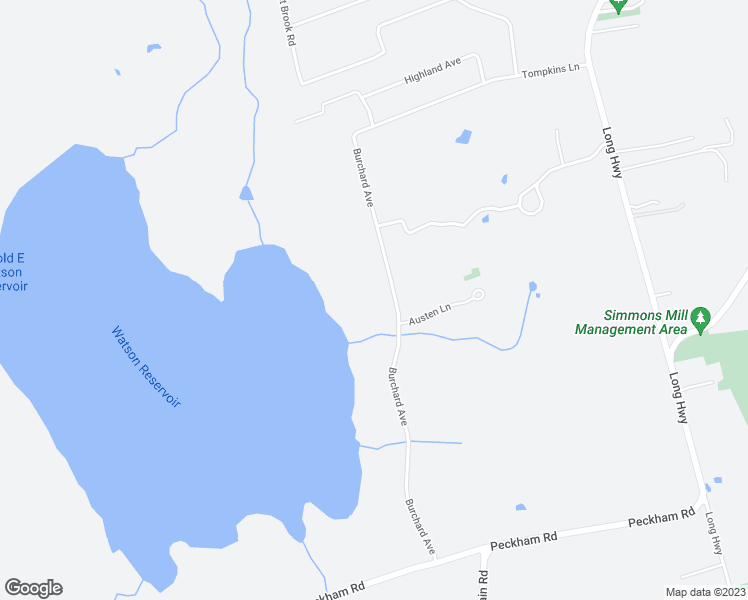map of restaurants, bars, coffee shops, grocery stores, and more near 51 Burchard Avenue in Little Compton