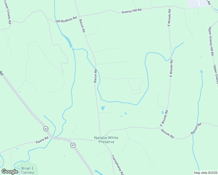 map of restaurants, bars, coffee shops, grocery stores, and more near 125 Bacon Road in Roxbury