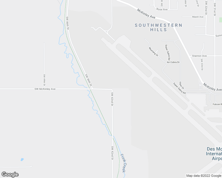 map of restaurants, bars, coffee shops, grocery stores, and more near 3100 Southwest McKinley Avenue in Des Moines