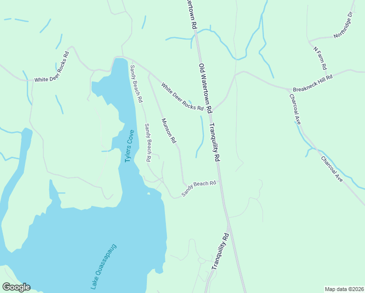 map of restaurants, bars, coffee shops, grocery stores, and more near 84 Munson Road in Middlebury