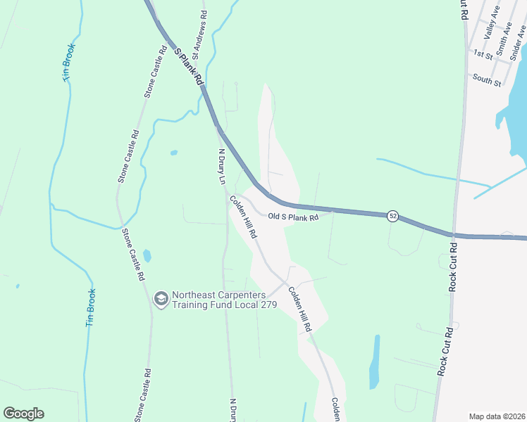 map of restaurants, bars, coffee shops, grocery stores, and more near 132 South Plank Road in Newburgh