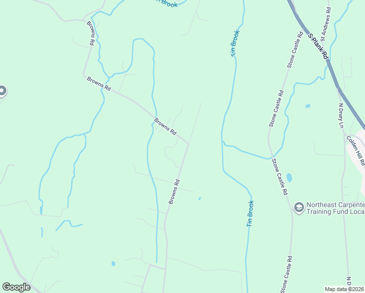 map of restaurants, bars, coffee shops, grocery stores, and more near 206 Browns Road in Walden