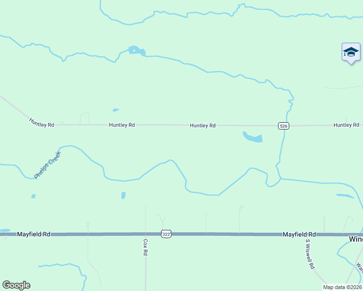 map of restaurants, bars, coffee shops, grocery stores, and more near 6416 Huntley Road in Windsor
