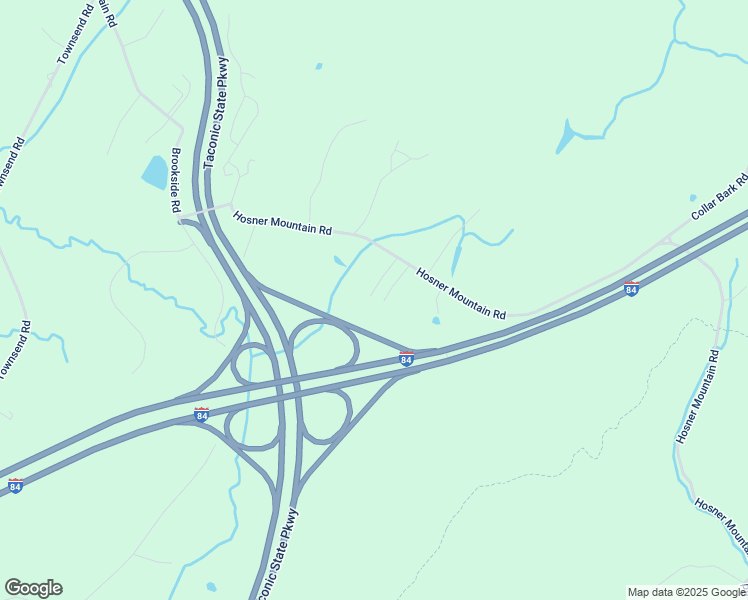 map of restaurants, bars, coffee shops, grocery stores, and more near 135 Hosner Mountain Road in Hopewell Junction