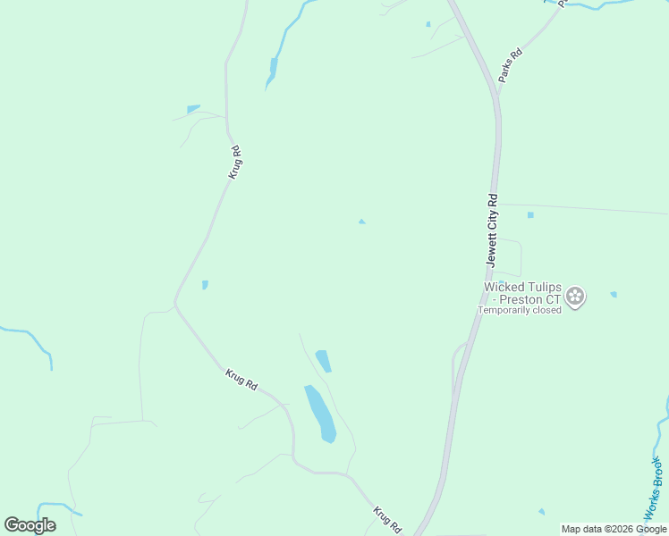 map of restaurants, bars, coffee shops, grocery stores, and more near 24 Krug Road in Preston