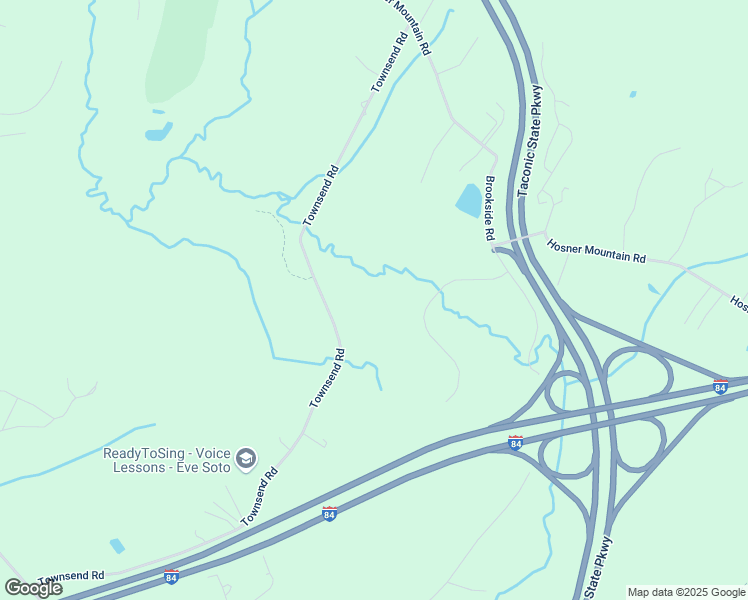 map of restaurants, bars, coffee shops, grocery stores, and more near 54 Somerset Road in Hopewell Junction