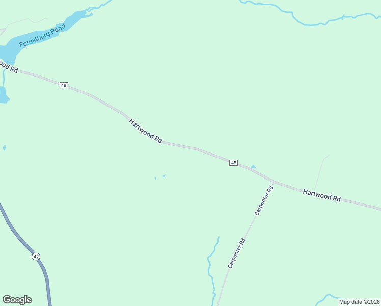 map of restaurants, bars, coffee shops, grocery stores, and more near 210 Hartwood Road in Forestburgh