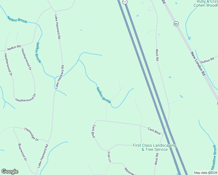 map of restaurants, bars, coffee shops, grocery stores, and more near 51 Starwood Trail in Colchester
