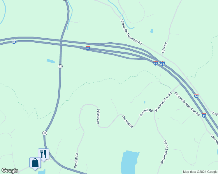 map of restaurants, bars, coffee shops, grocery stores, and more near in Stormville