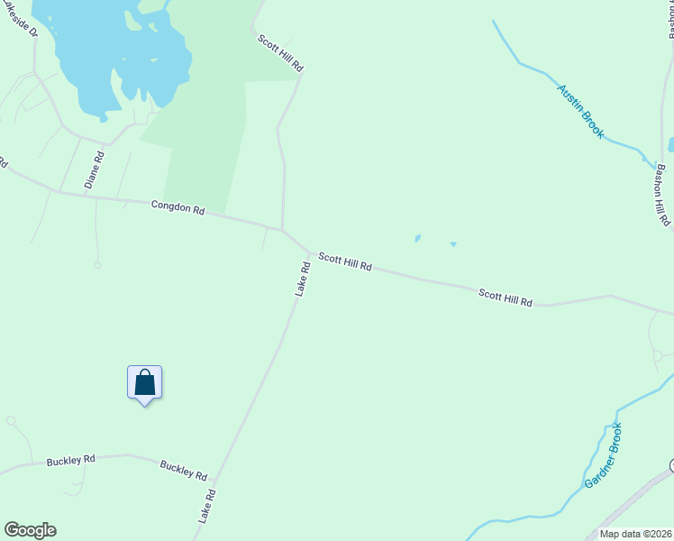 map of restaurants, bars, coffee shops, grocery stores, and more near 154 Scott Hill Road in Bozrah