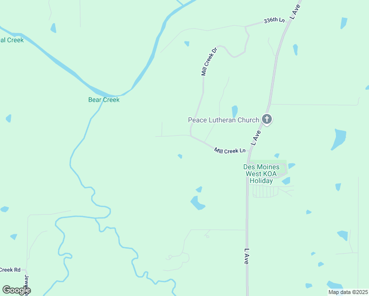 map of restaurants, bars, coffee shops, grocery stores, and more near 20236 Mill Creek Lane in Adel