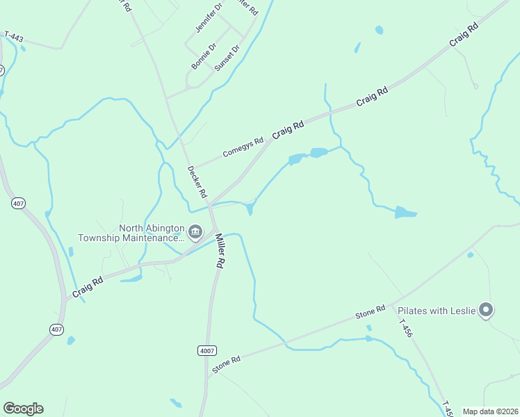 map of restaurants, bars, coffee shops, grocery stores, and more near 226 Craig Road in Lackawanna County