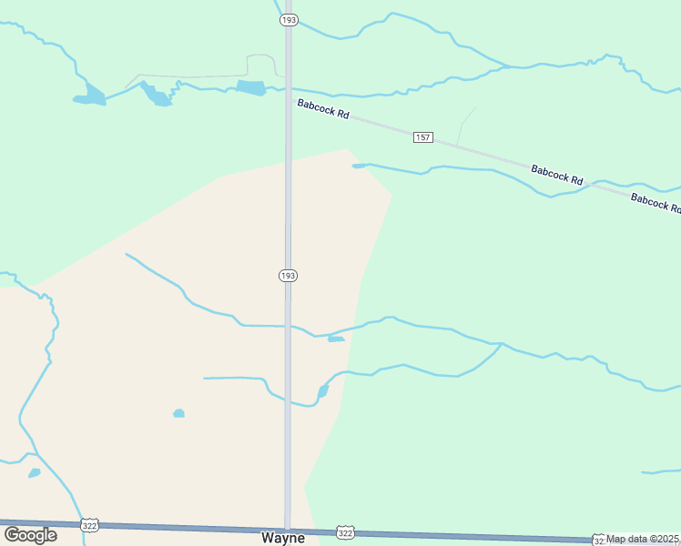 map of restaurants, bars, coffee shops, grocery stores, and more near 7580 Ohio 193 in Williamsfield