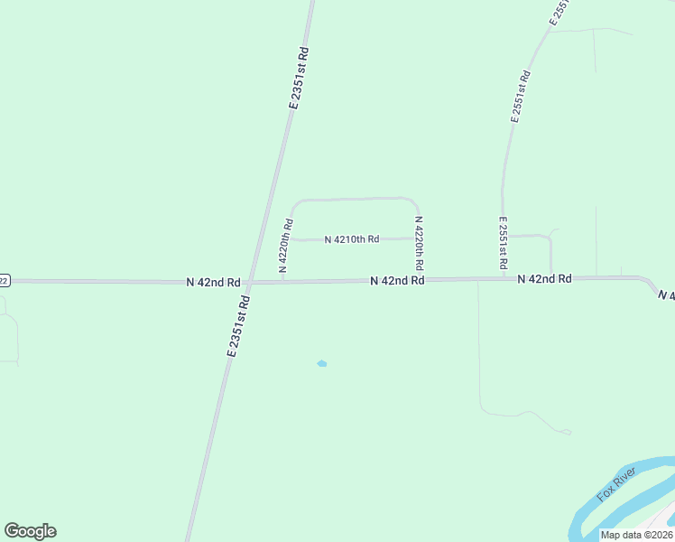 map of restaurants, bars, coffee shops, grocery stores, and more near 2417 North 42nd Road in Sheridan