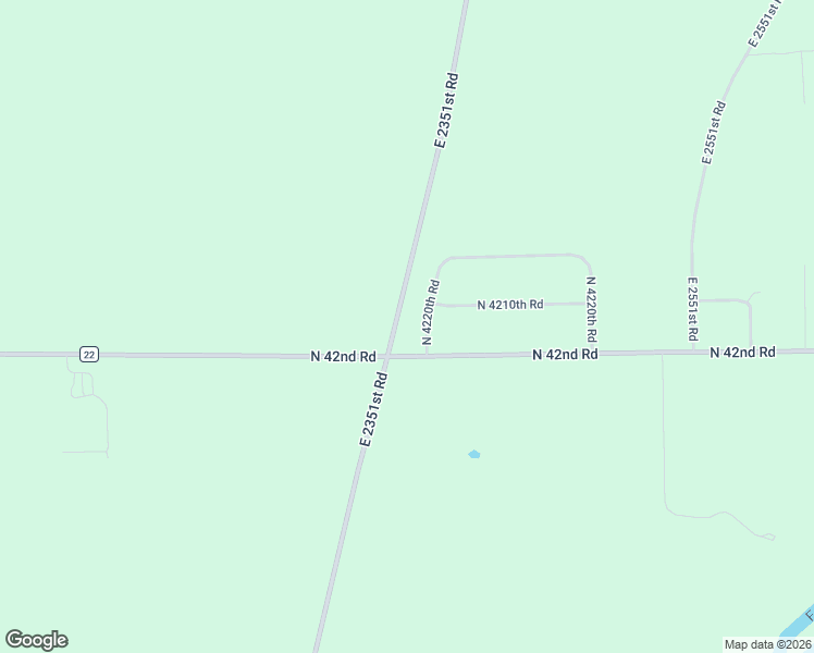 map of restaurants, bars, coffee shops, grocery stores, and more near 2403 North 42nd Road in Sheridan