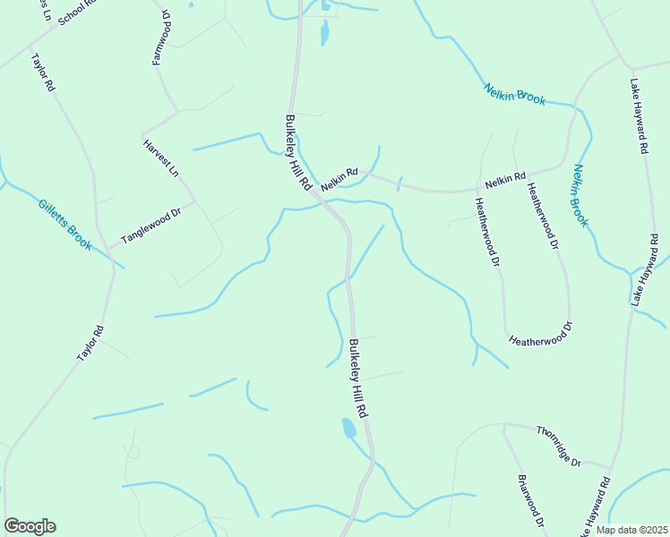 map of restaurants, bars, coffee shops, grocery stores, and more near 254 Bulkeley Hill Road in Colchester