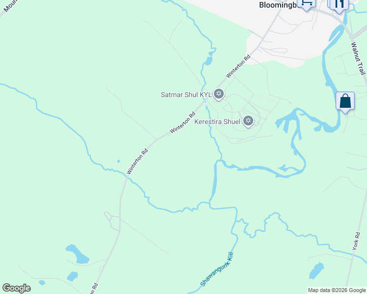 map of restaurants, bars, coffee shops, grocery stores, and more near 171 Winterton Road in Bloomingburg