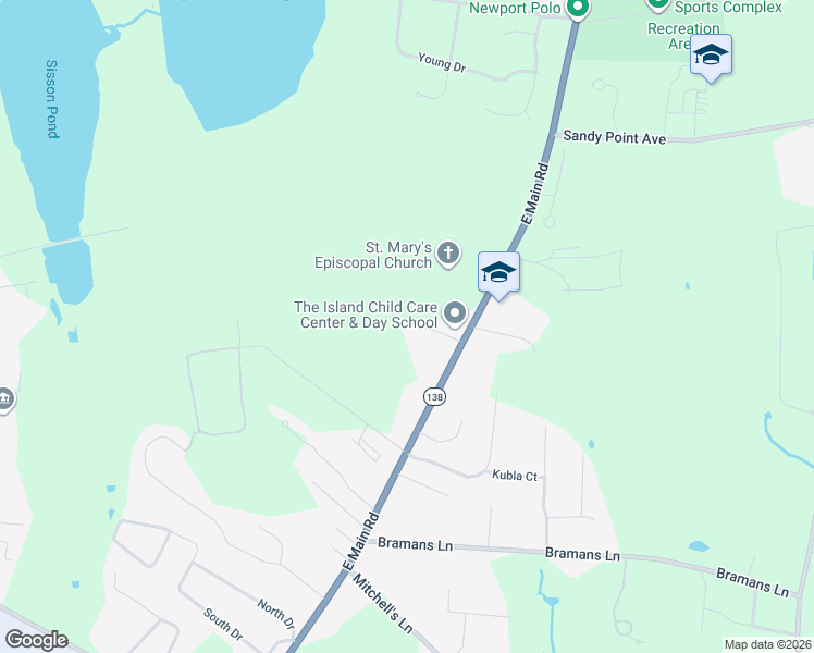 map of restaurants, bars, coffee shops, grocery stores, and more near 52 Paquins Lane in Portsmouth