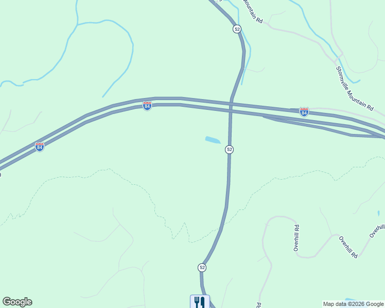 map of restaurants, bars, coffee shops, grocery stores, and more near 3412 New York 52 in Stormville