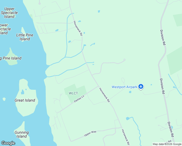 map of restaurants, bars, coffee shops, grocery stores, and more near 538 Horseneck Road in Westport