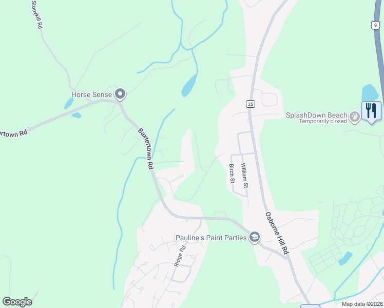 map of restaurants, bars, coffee shops, grocery stores, and more near 5 Rega Road in Fishkill