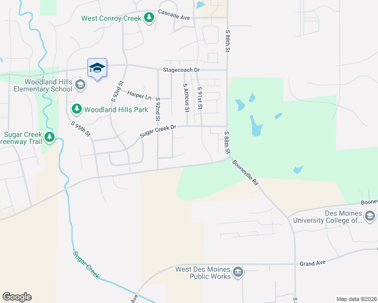 map of restaurants, bars, coffee shops, grocery stores, and more near 9141 Yarrow Ct in West Des Moines