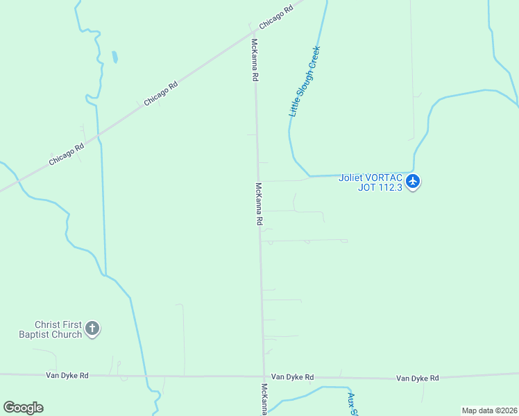 map of restaurants, bars, coffee shops, grocery stores, and more near 11995 McKanna Road in Minooka