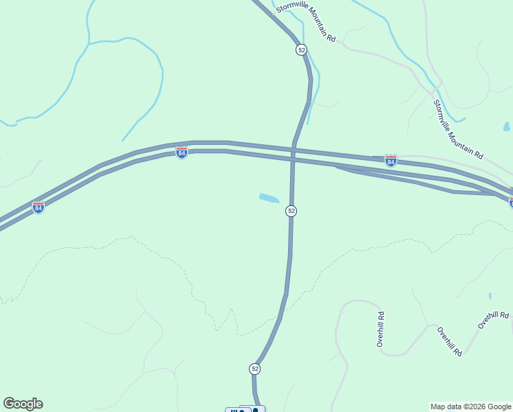 map of restaurants, bars, coffee shops, grocery stores, and more near 3412 New York 52 in Stormville