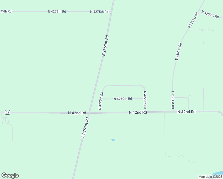 map of restaurants, bars, coffee shops, grocery stores, and more near 2429 North 4220th Road in Sheridan