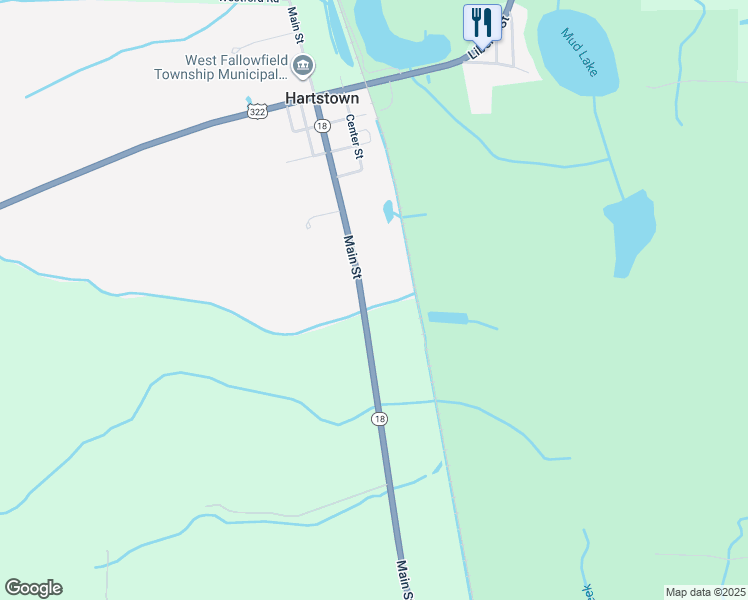 map of restaurants, bars, coffee shops, grocery stores, and more near in Hartstown