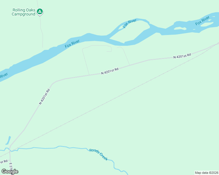 map of restaurants, bars, coffee shops, grocery stores, and more near 2790 North 4201st Road in Sheridan