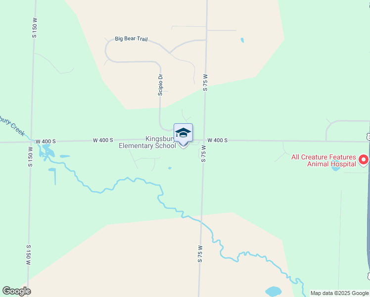 map of restaurants, bars, coffee shops, grocery stores, and more near 802 West 400 South in La Porte