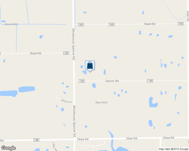 map of restaurants, bars, coffee shops, grocery stores, and more near 10900 Ramm Rd in Whitehouse