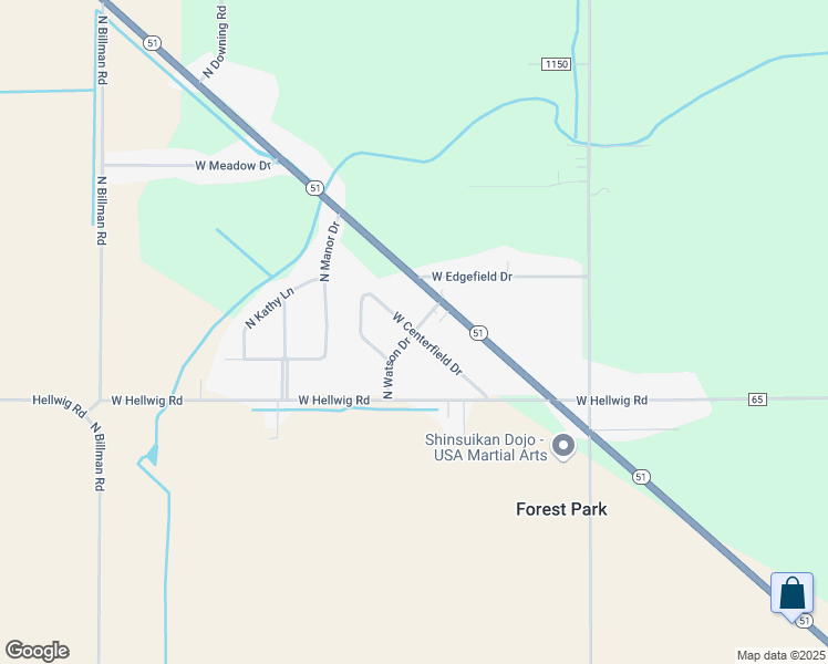 map of restaurants, bars, coffee shops, grocery stores, and more near 23307 West Centerfield Drive in Genoa