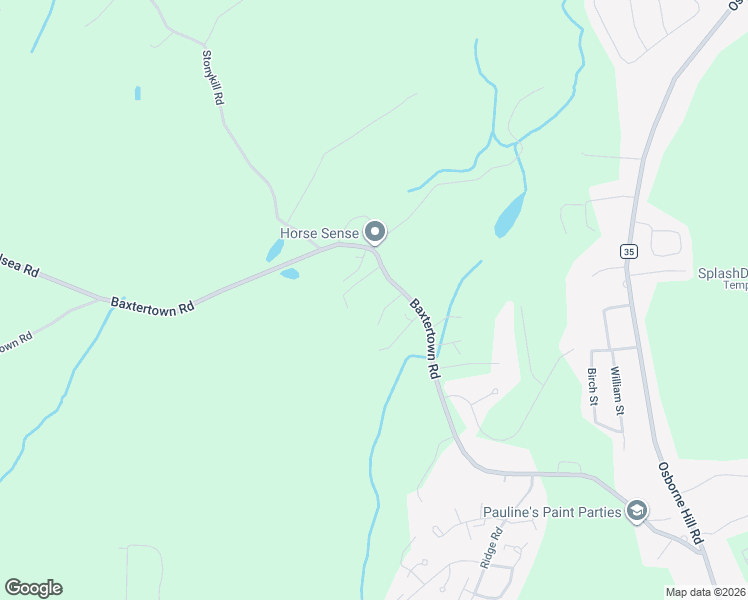 map of restaurants, bars, coffee shops, grocery stores, and more near 305 Baxtertown Road in Fishkill