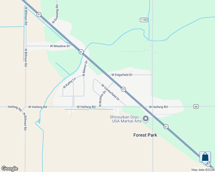 map of restaurants, bars, coffee shops, grocery stores, and more near 23327 W Centerfield Dr in Genoa