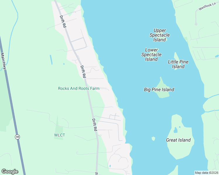 map of restaurants, bars, coffee shops, grocery stores, and more near 1476 Drift Road in Westport