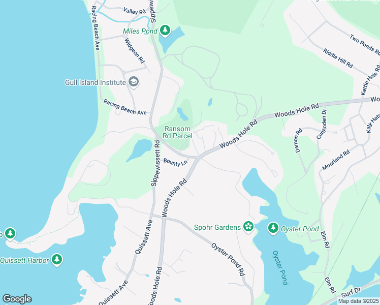 map of restaurants, bars, coffee shops, grocery stores, and more near 10 Ransom Road in Falmouth
