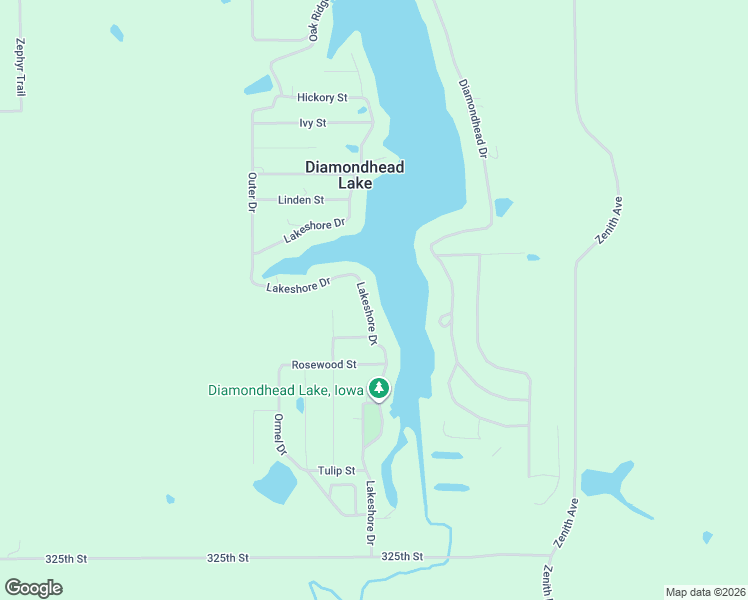 map of restaurants, bars, coffee shops, grocery stores, and more near 8356 Lakeshore Drive in Dexter