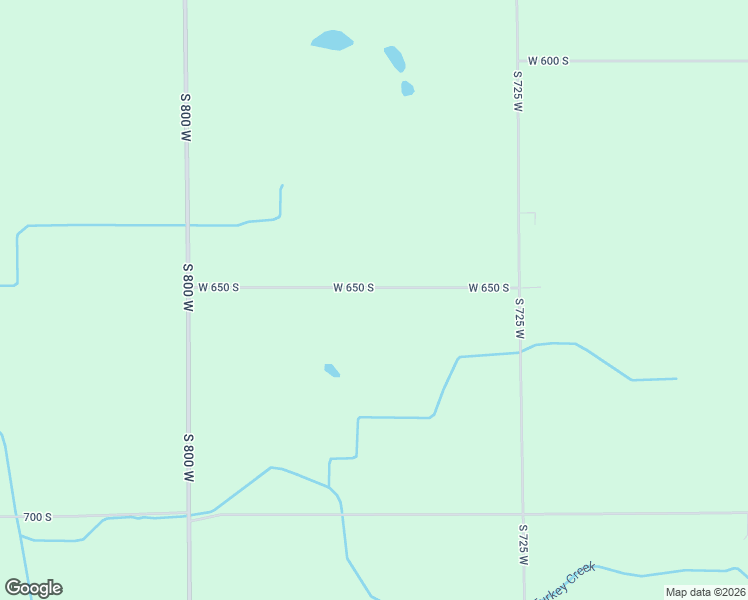 map of restaurants, bars, coffee shops, grocery stores, and more near 7489-7999 West 650 South in Pleasant Lake