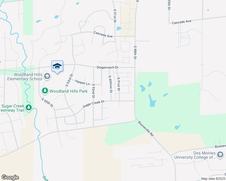 map of restaurants, bars, coffee shops, grocery stores, and more near 9080 Calpurina Drive in West Des Moines
