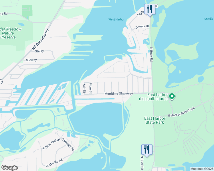 map of restaurants, bars, coffee shops, grocery stores, and more near 79 Sycamore Street in Lakeside Marblehead