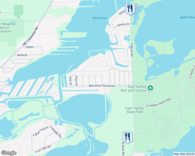 map of restaurants, bars, coffee shops, grocery stores, and more near 79 Sycamore Street in Lakeside Marblehead