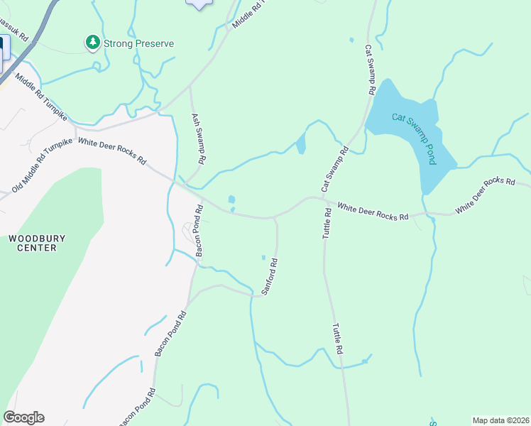 map of restaurants, bars, coffee shops, grocery stores, and more near 133 White Deer Rock Road in Woodbury