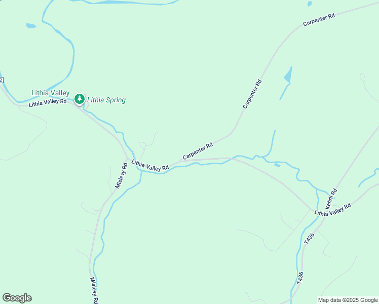 map of restaurants, bars, coffee shops, grocery stores, and more near 131 Carpenter Road in Factoryville